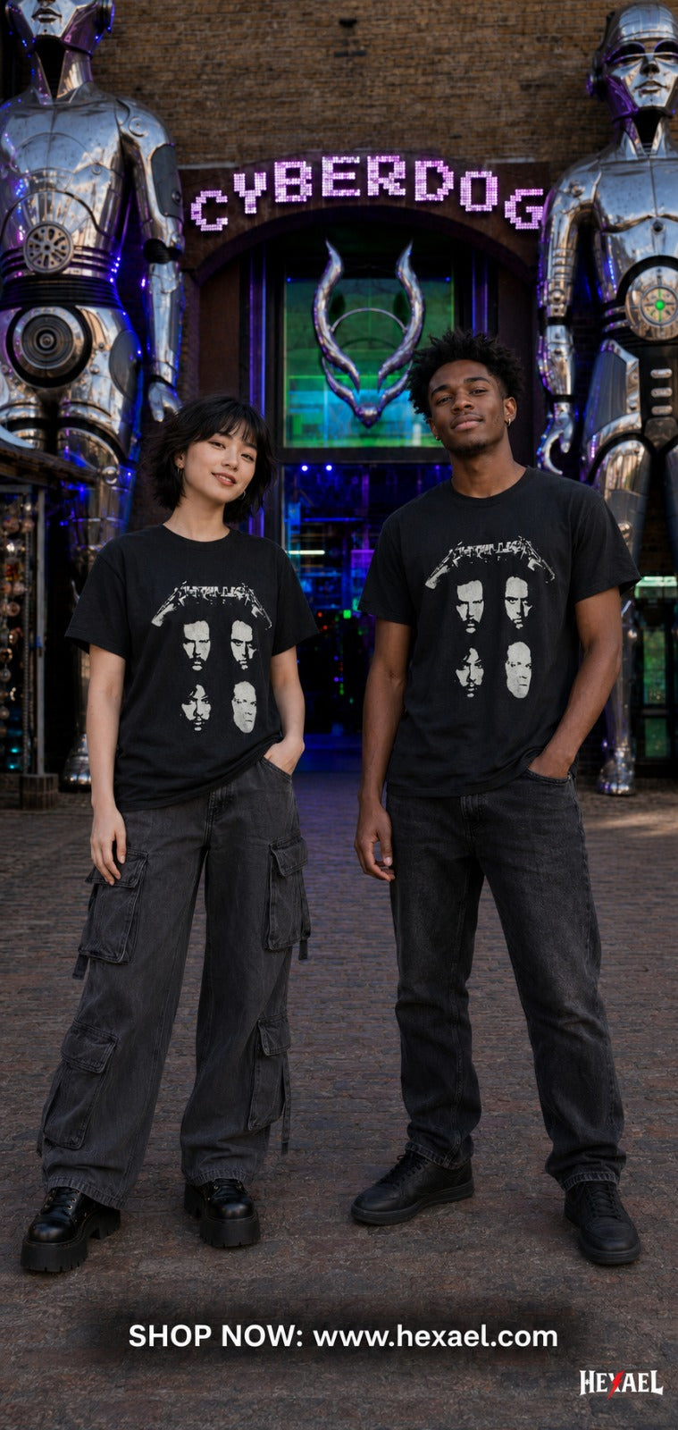 Metallica 4 Faces T-Shirt
